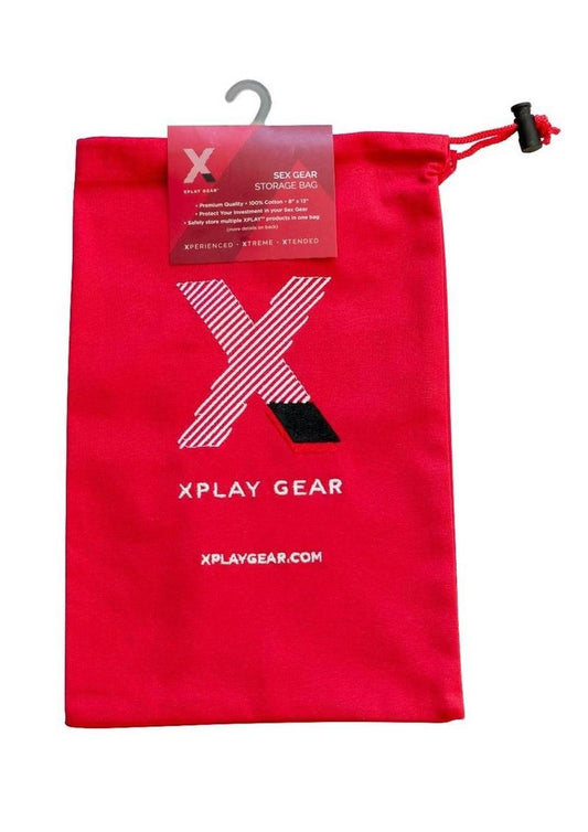 Ultra Soft Gear Bag 100% Cotton - Red - 8in X 13in - 3 Pack