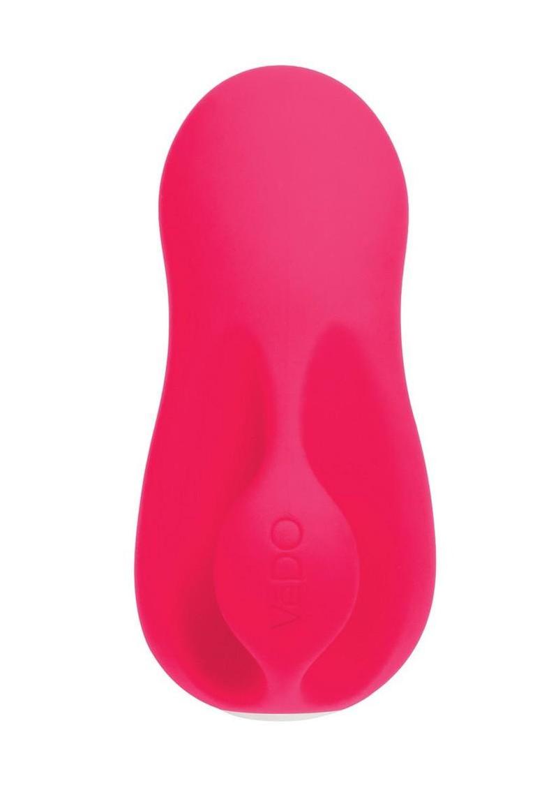 Vedo Luxi Silicone Rechargeable Clitoral Finger Vibrator - Pink