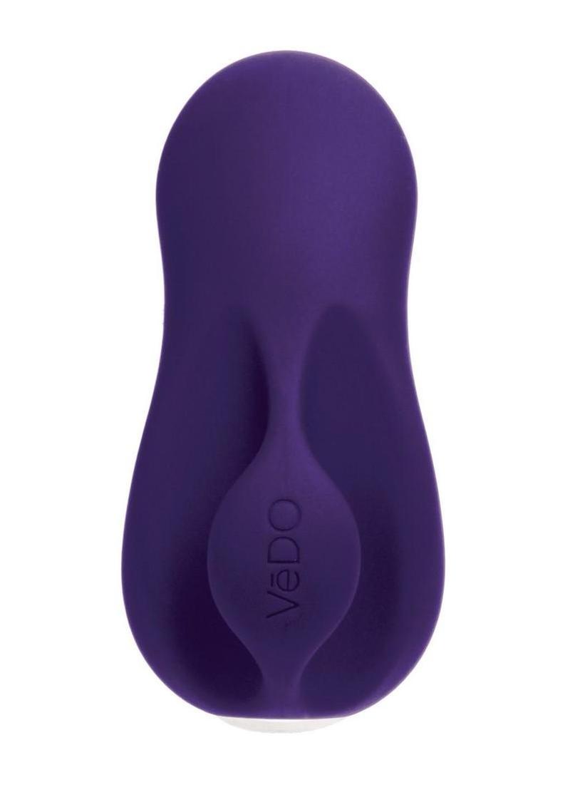 Vedo Luxi Silicone Rechargeable Clitoral Finger Vibrator - Purple