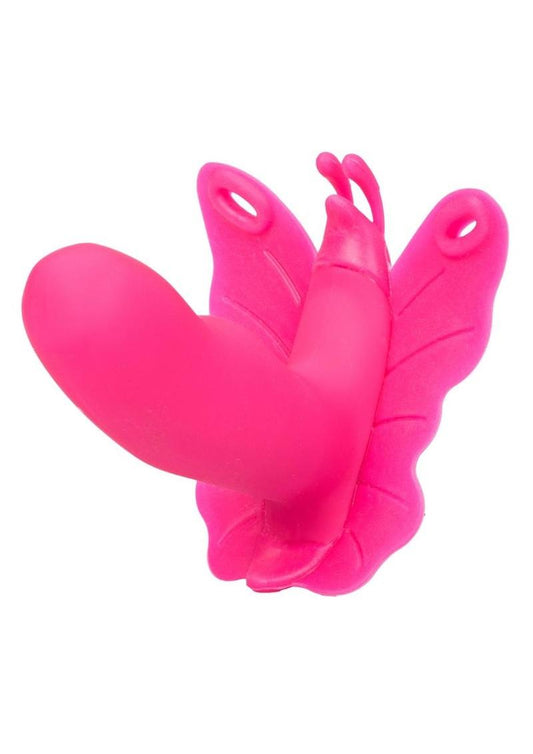 Venus Butterfly Silicone Remote Venus Penis USB Rechargeable Waterproof - Pink