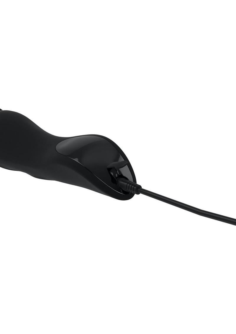 Wanachi Body Recharger Silicone Rechargeable Wand Massager - Black