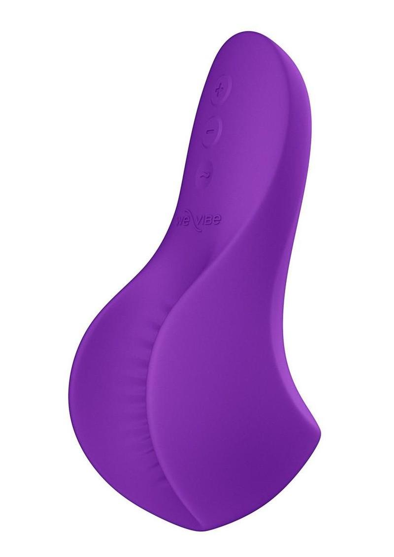 We-Vibe Shared Touch App Compatible Rechargeable Silicone Couple's Grinding Vibrator - Purple