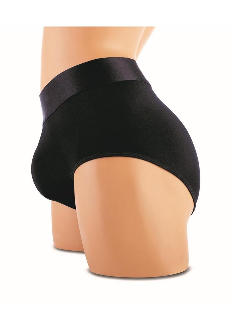 WhipSmart Soft and Discreet Packer - Chocolate - 4in