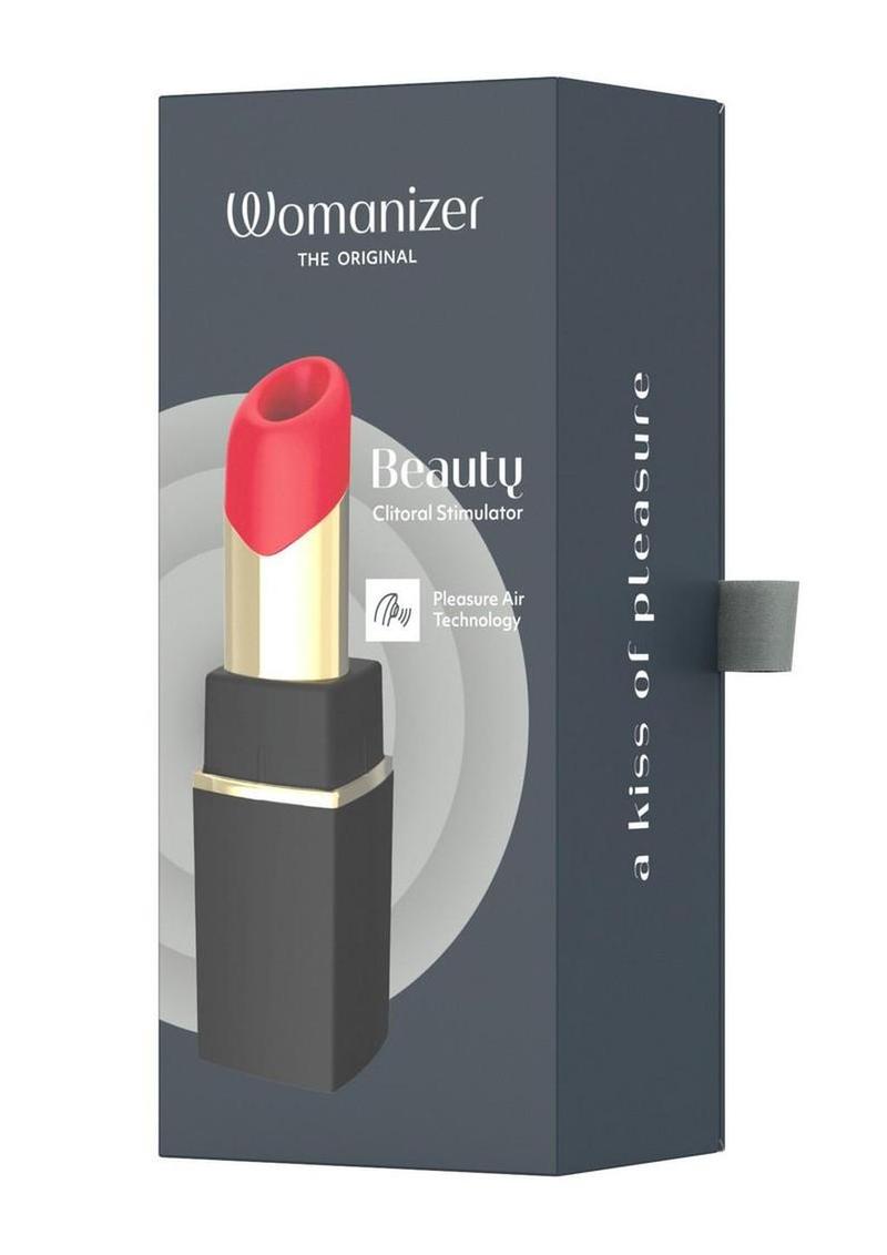 Womanizer Beauty Rechargeable Clitoral Stimulator - Black/Gold