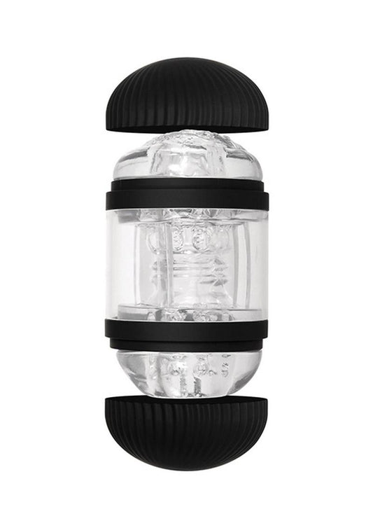 Zero Tolerance Double Decker Stroker - Black/Clear